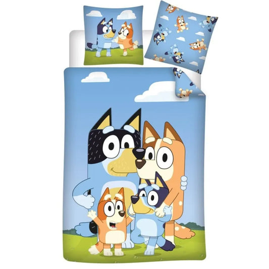 Housse de couette bluey 140x200 sur commande