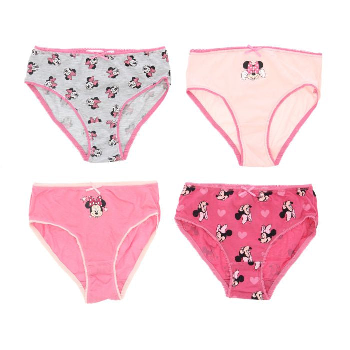 lots de 4 culottes Minnie