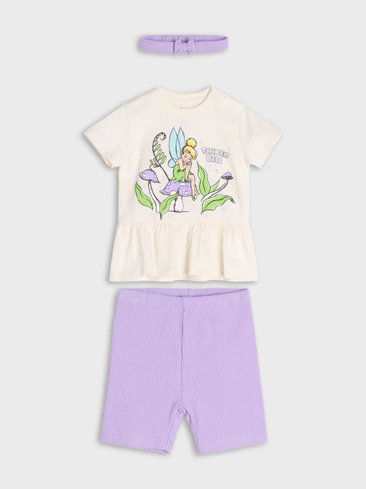 Ensemble 3 pièce fée clochette ( ARRIVAGE 15 JUILLET)