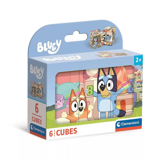 Puzzle cube bluey