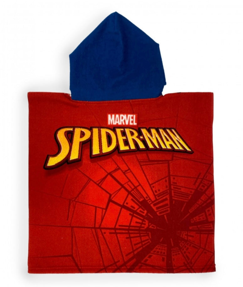 Poncho de bain Spiderman