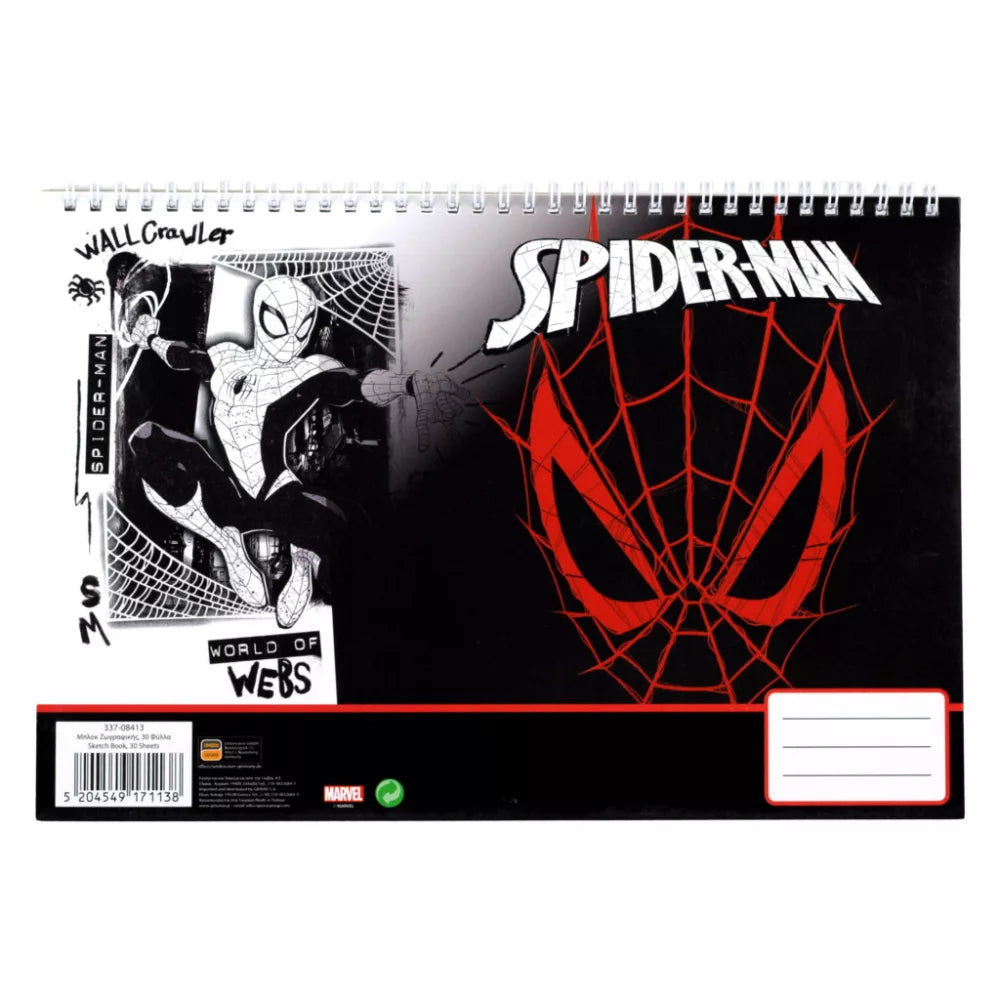 Carnet de croquis Spiderman