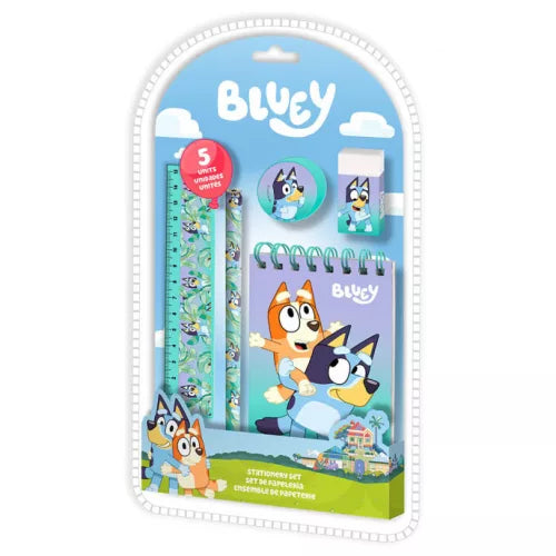 Ensemble de papeterie Bluey 5 pièces
