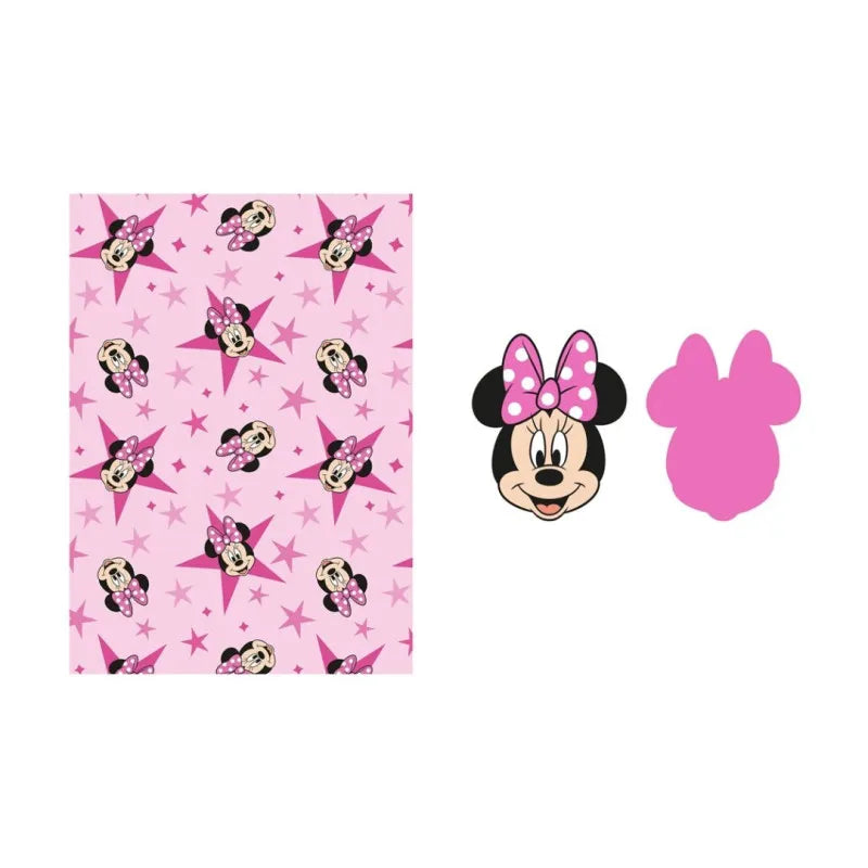 Plaid & coussin Minnie