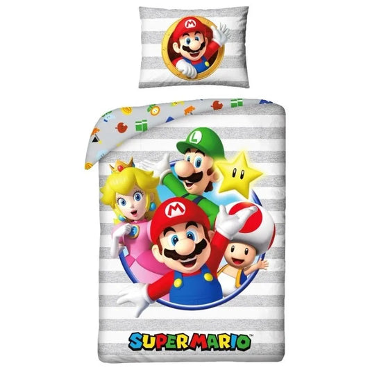 Housse de couette Mario 140x200 sur commande