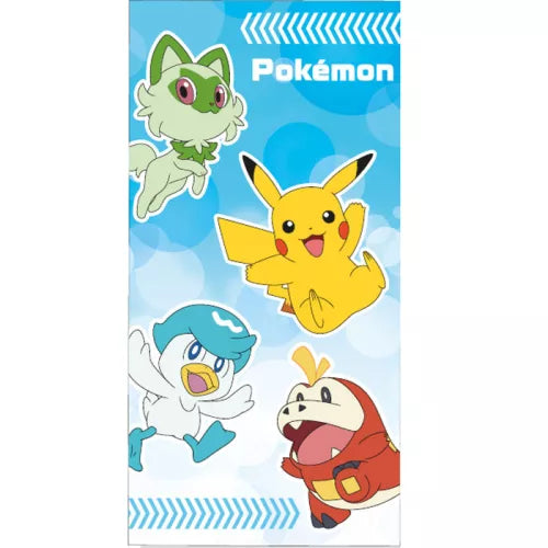 Serviette Pokémon 100%coton