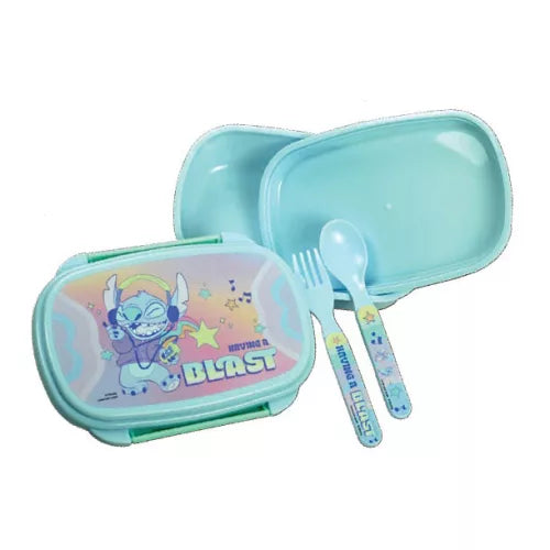 Boîte à goûter + couvert Stitch ( arrivage en cours)
