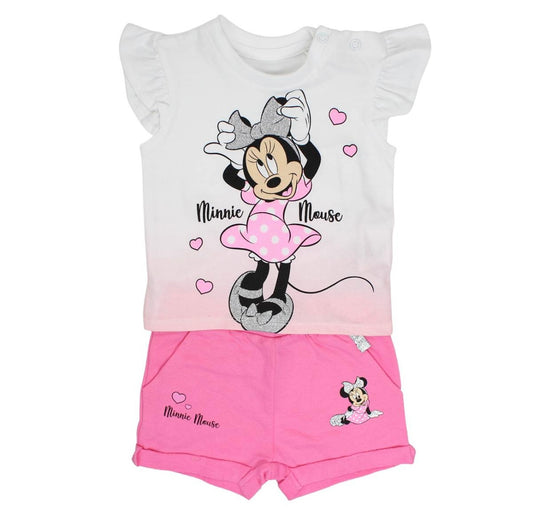 Ensemble bébé Minnie rose