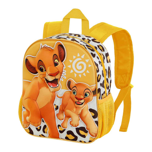 (Précommande)Disney Roi Lion Africa-Sac à dos 3D Petit, Jaune